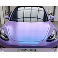 Blue Chrome Vinyl Wrap